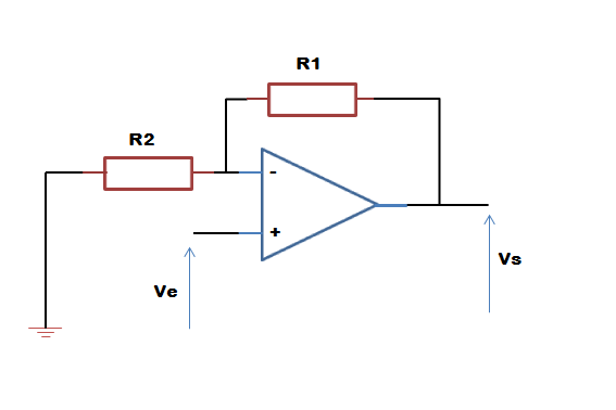 Amplificateur non inverseur