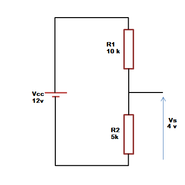 Circuit diviseur de tenson