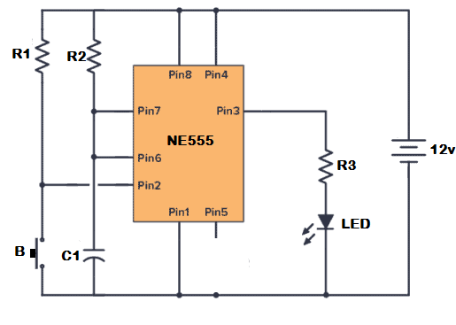 Circuit temporisateur 555