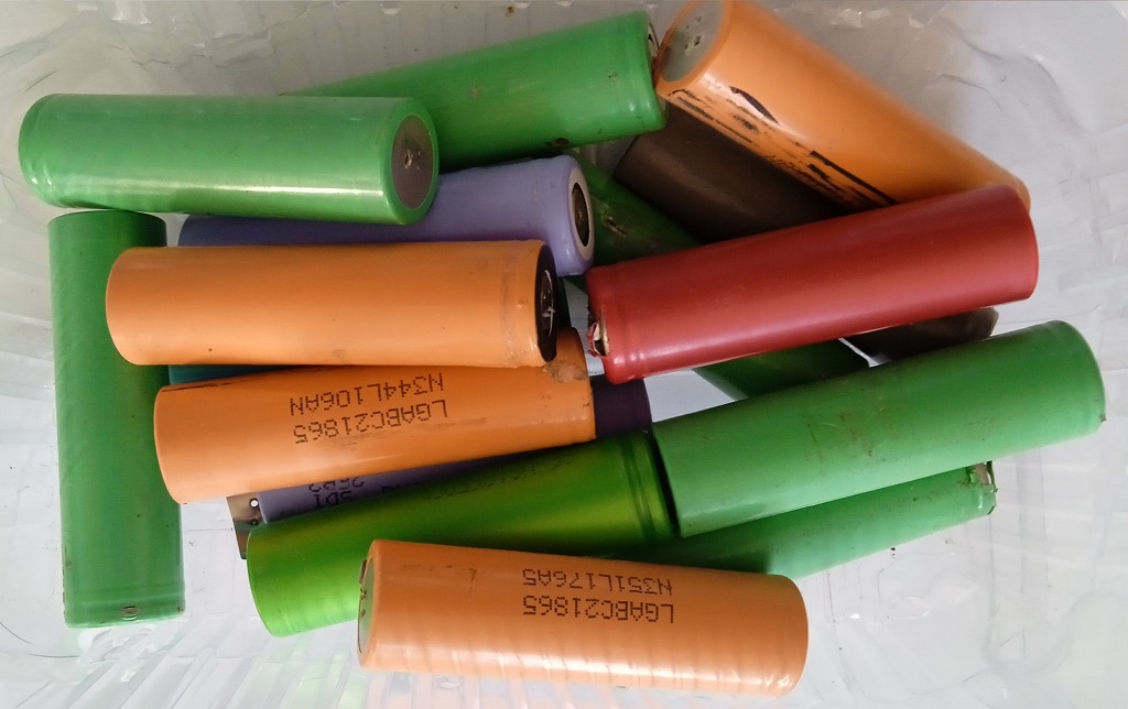 Cellules lithium 18650