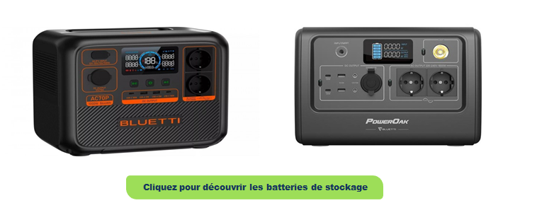 Batteries de stockage Bluetti